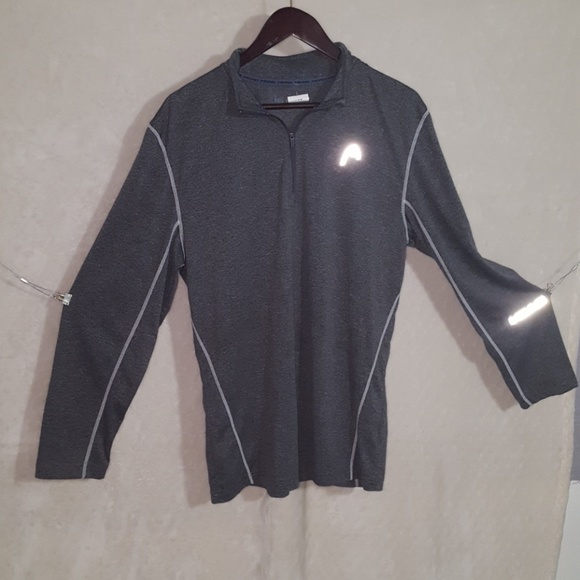 *SOLD*HEAD Long Sleeve Shirt 1/4 Zip - Picture 1 of 8